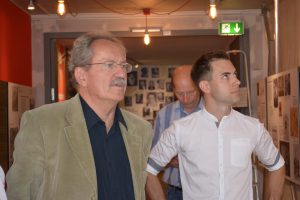 Christian Ude, daneben Jürgen Holland-Nell und Maik Klotzbach vom Wartburgkreis.
