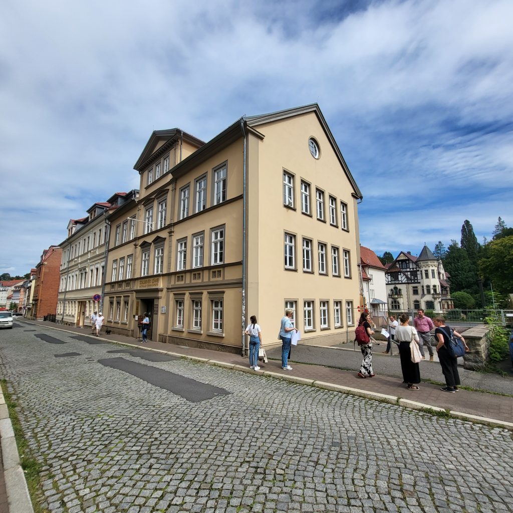 Foto von der Gedenkstätte Goldener Löwe, Marienstraße 57, Eisenach