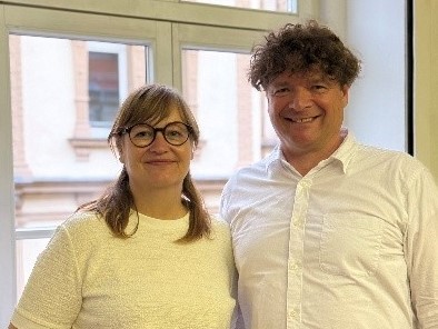 Foto: die Doppelspitze der SPD Eisenach: Susanne Köhler und Matthias Trautner